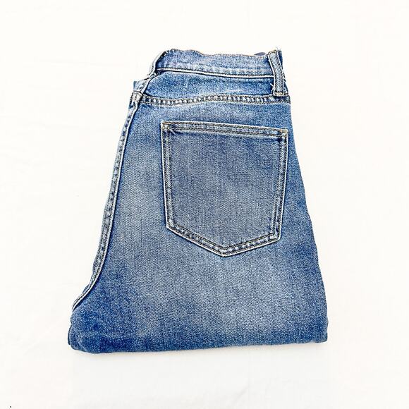 Hatch Maternity Medium Wash Straight Leg Denim Jeans Size 27 - Picture 1 of 7